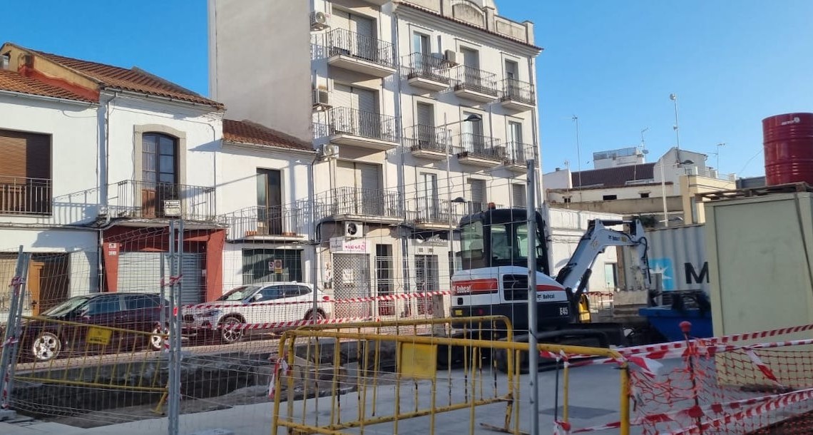 Obras de la Avenida Villanueva de Córdoba