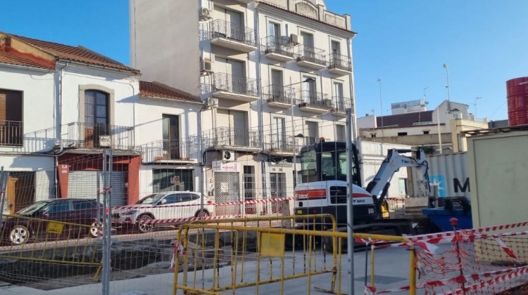 Obras de la Avenida Villanueva de Córdoba