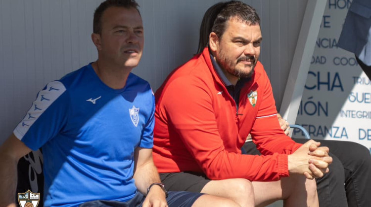 Antonio Jesús Cobos durante un partido del Pozoblanco