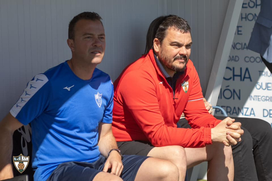 Antonio Jesús Cobos durante un partido del Pozoblanco