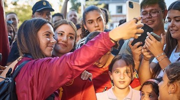 Aitana Bonmatí en Córdoba. Foto: RFEF