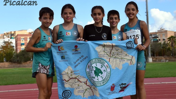 Los cinco atletas del Sierra Norte que consiguieron medalla en el sub 12