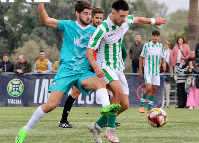 Acción del partido que midió al Córdoba B y al Pozoblanco Foto: cantera cf