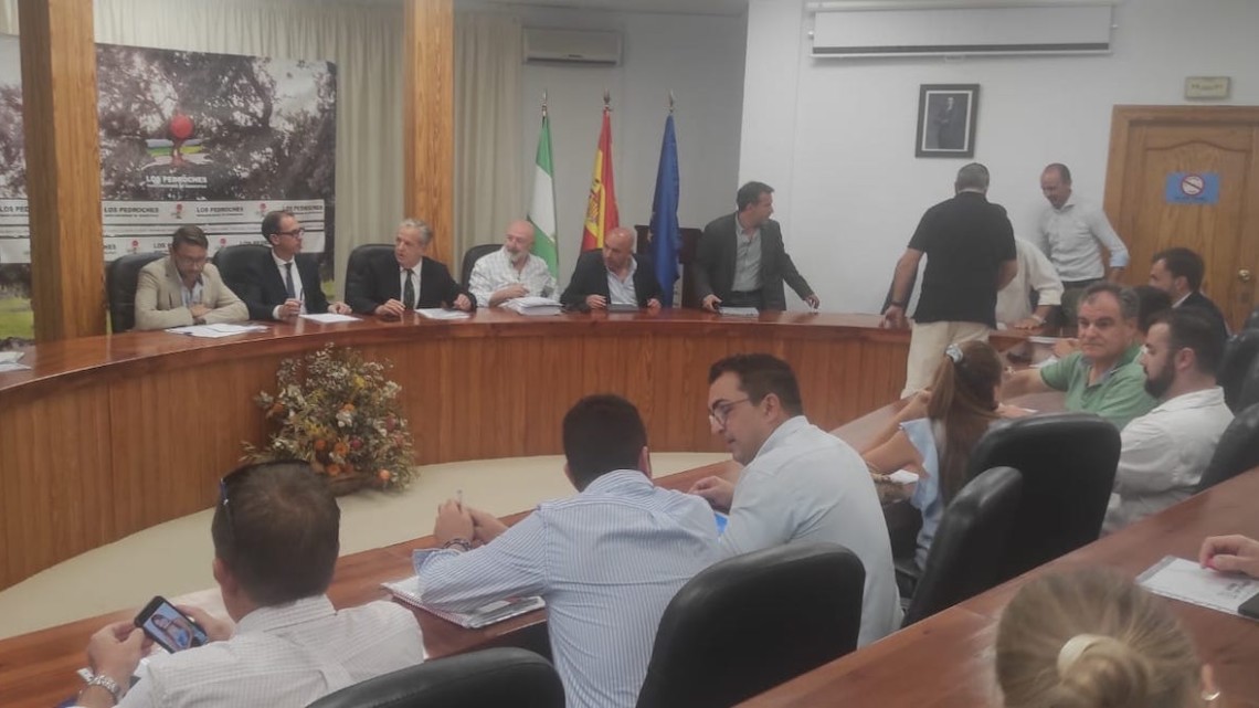 Reunión en la Mancomunidad de Los Pedroches
