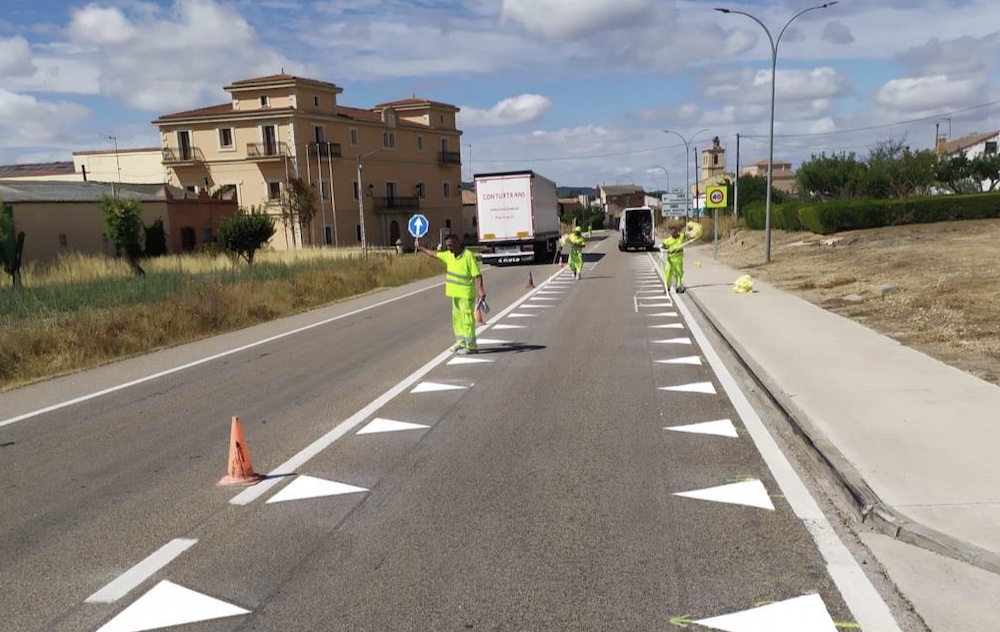 Obras en la travesía