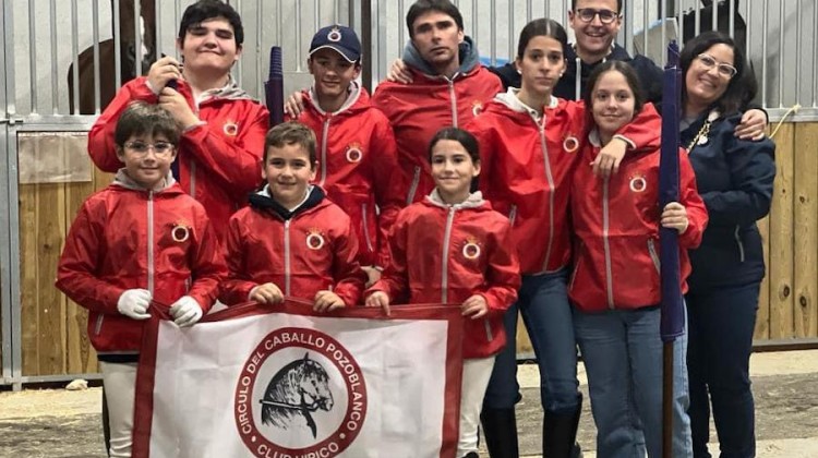 El equipo del Círculo del Caballo de Pozoblanco