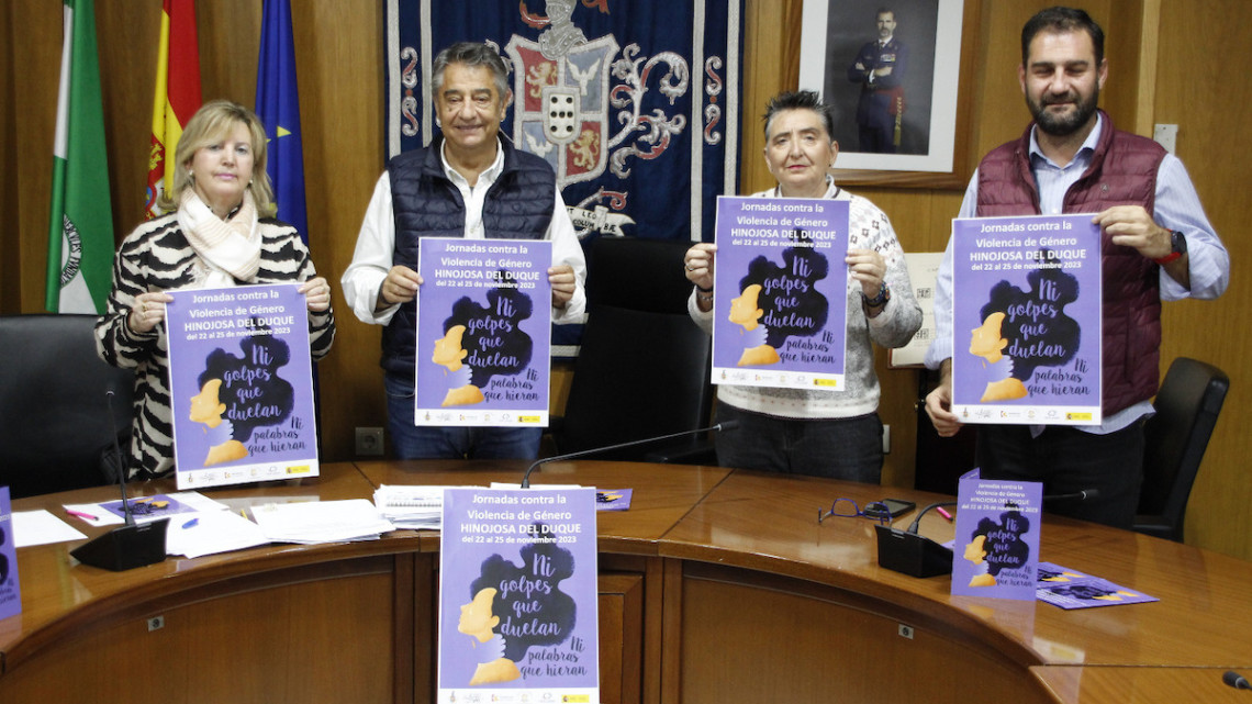 Presentación de las Jornadas de Violencia de Género de Hinojosa del Duque