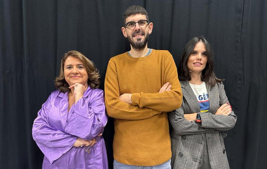 Mari Luna Castro, Juanlu Dorado y Julia López