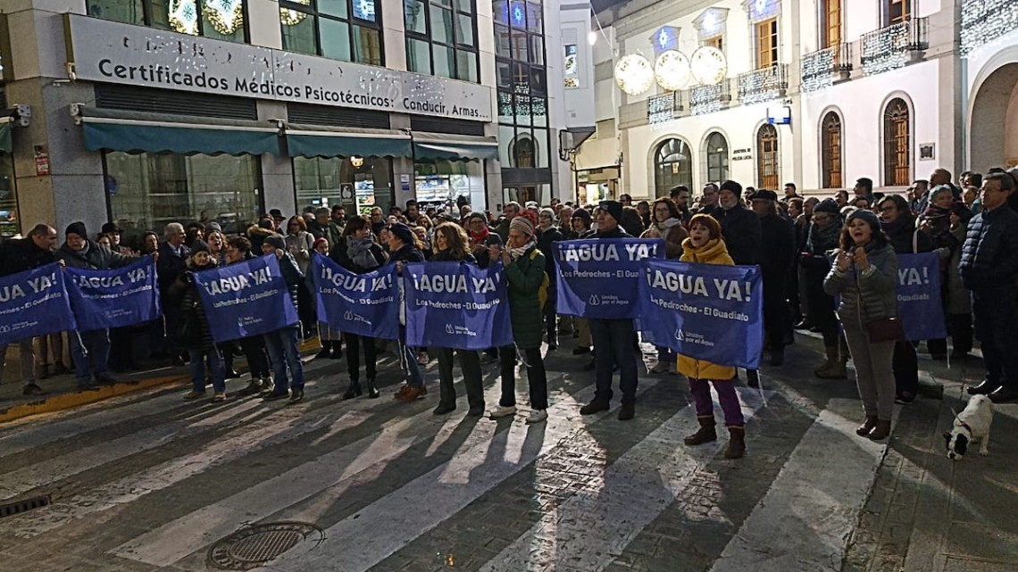 Concentración celebrada en Pozoblanco