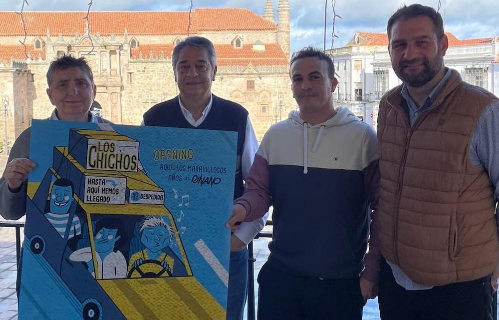 Presentación del concierto de Los Chichos en Hinojosa