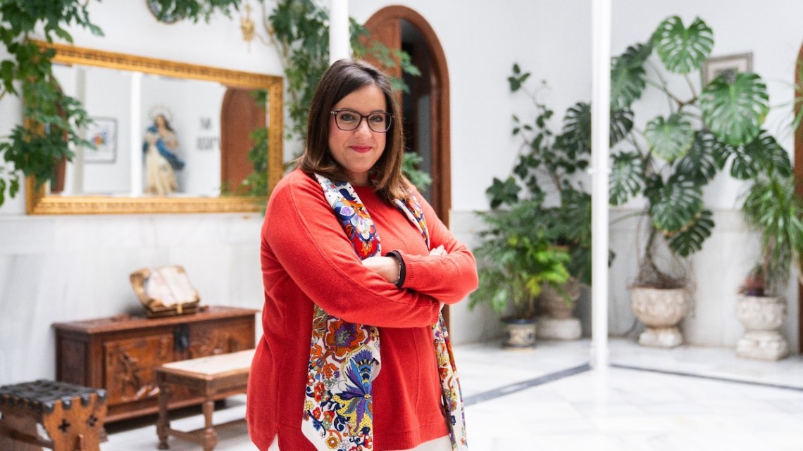 Raquel Castro, pregonera de la cofradía de la Virgen de Luna