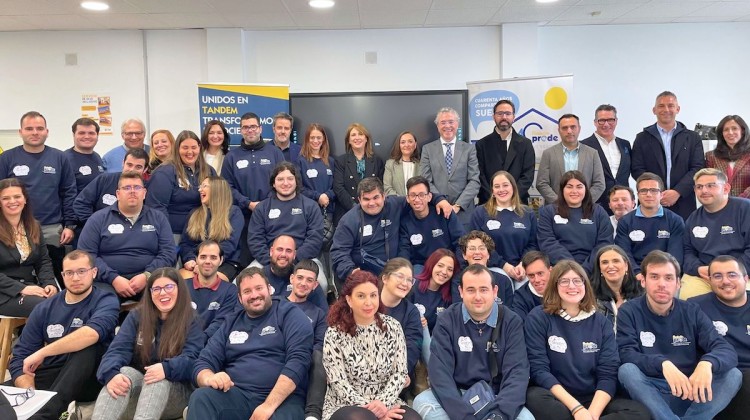 Foto de familia del Proyecto Tandem de Prode