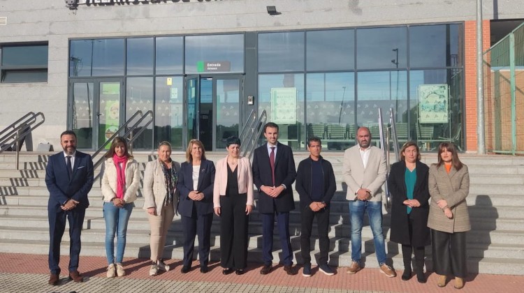 Visita realizada a la estación del AVE Villanueva de Córdoba-Los Pedroches