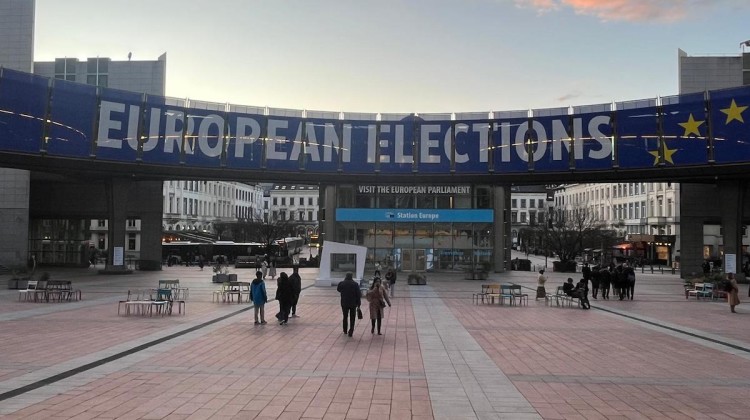 Sede del Parlamento Europeo en Bruselas