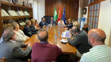 Reunión mantenida en Villanueva de Córdoba