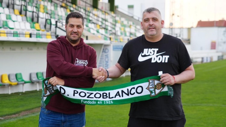 Alberto Fernández con Sergio Galán