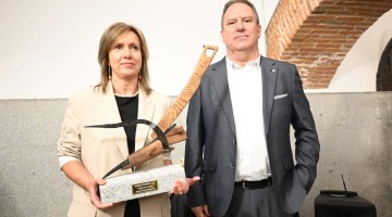 Araceli Fernández junto a Antonio Merino
