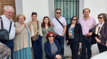 Familiares de los homenajeados