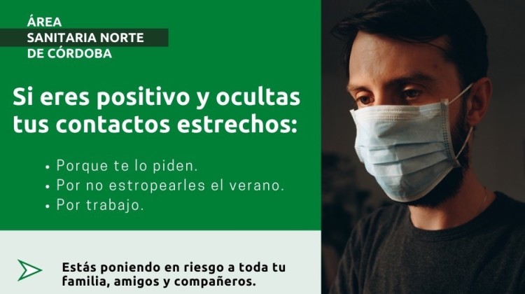Parte de la campaña lanzada desde el Área para apelar a la responsabilidad ciudadana