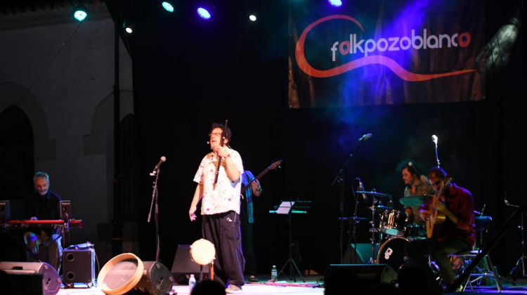 Uno de los grupos que actuó en el Folk 2021