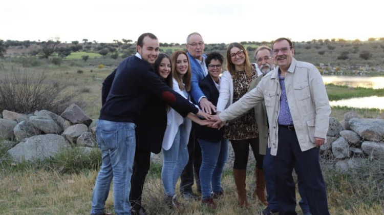 El grupo Vecinos por Villaralto en sus inicios. FOTO: Facebook Vecinos por Villaralto