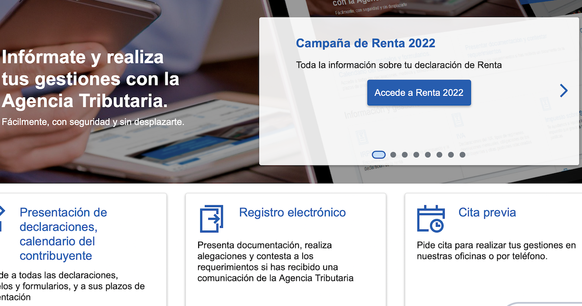 La Campaña de la Renta 2022 arranca con la presentación de las ...