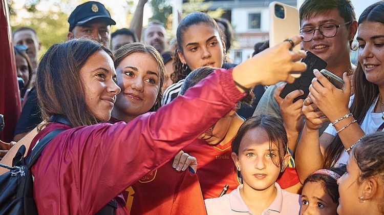 Aitana Bonmatí en Córdoba. Foto: RFEF
