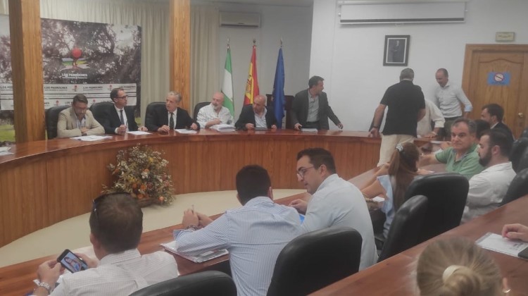 Reunión en la Mancomunidad de Los Pedroches