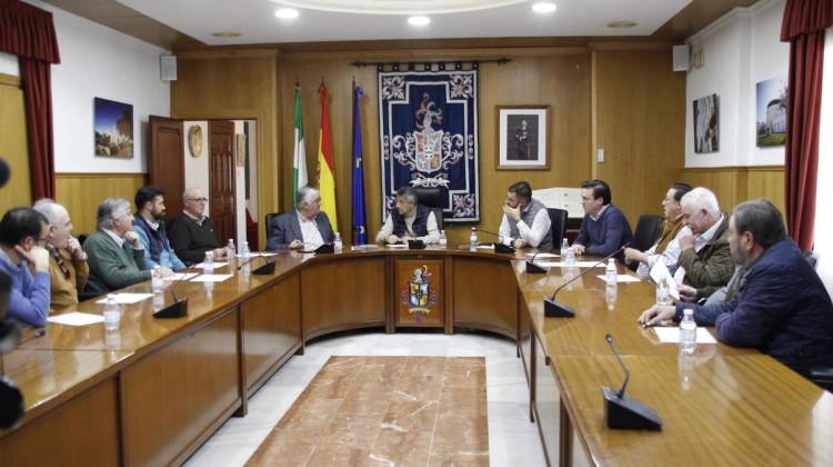 Celebración lonja del porcino en Hinojosa del Duque