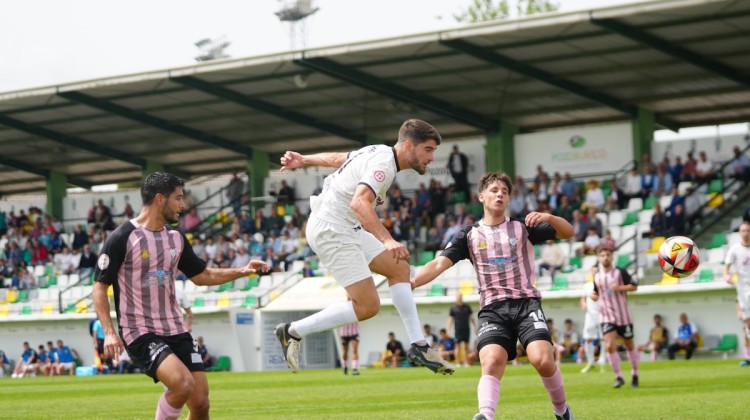Abraham en un partido con el Pozoblanco