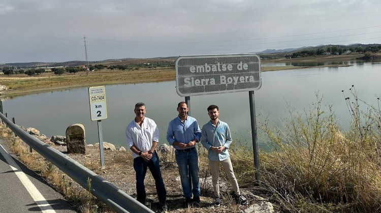 Miembros de IU en Sierra Boyera