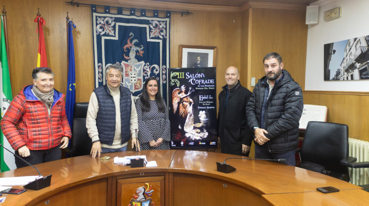 Presentación de la fecha del salón cofrade de Hinojosa del Duque