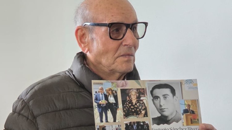 José Sánchez Cano, hijo del deportado Eugenio Sánchez Rivera de Cuenca (Fuente Obejuna) asesinado en el Castillo de Hartheim.