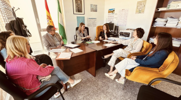 Reunión mantenida por la delegada de Justicia