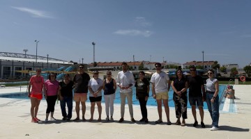 Inauguración de la temporada de baño en la piscina de Villanueva de Córdoba