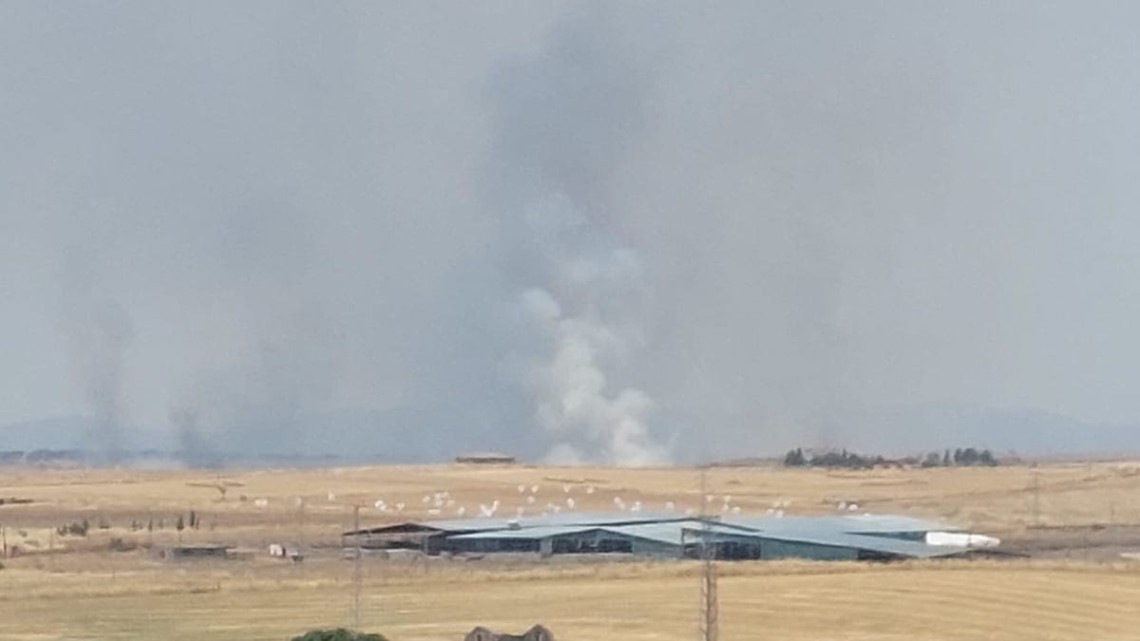 Imagen del incendio