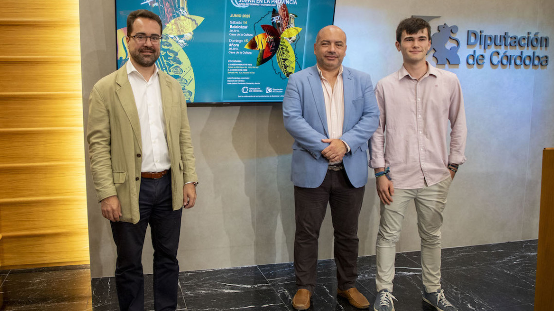 Presentación del ciclo de conciertos que realizará la Orquesta de Córdoba en la provincia