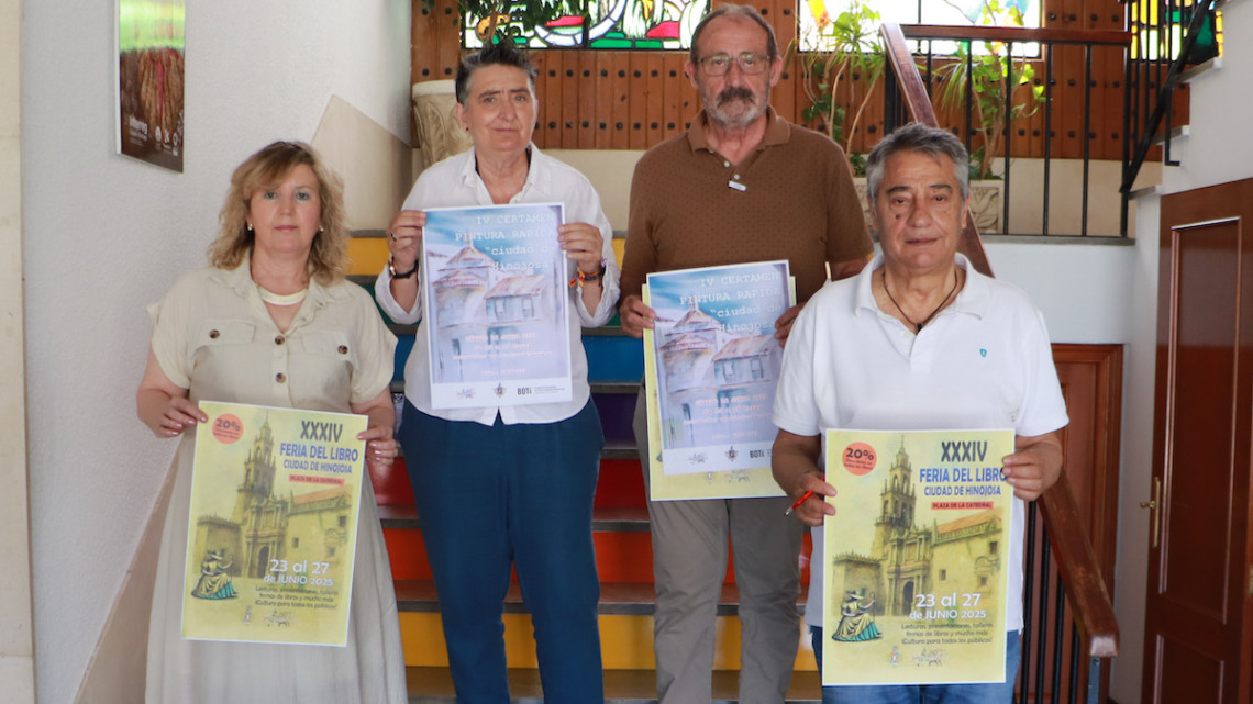Presentación de la Feria del Libro de Hinojosa del Duque