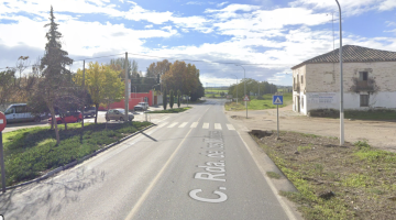 Zona donde se ha producido el atropello