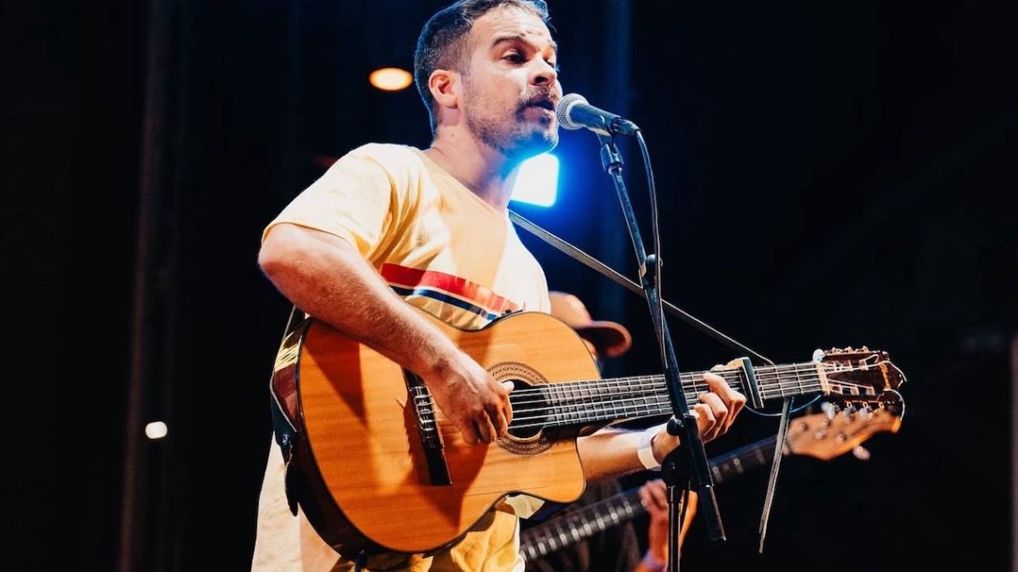 Titín durante su actuación. Foto: Córdoba Live