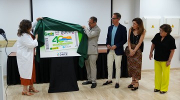 Presentación del cupón por el 40 aniversario del Hospital de Pozoblanco