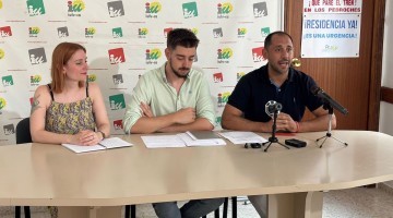 Natalia León, Emmanuel Vioque y Sebastián Pérez
