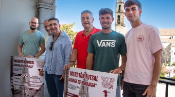 Presentación del maratón de fútbol sala 'Ciudad de Hinojosa'