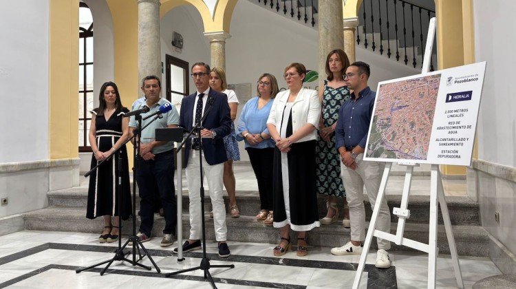 Presentación de la mejora en la red de abastecimiento de agua