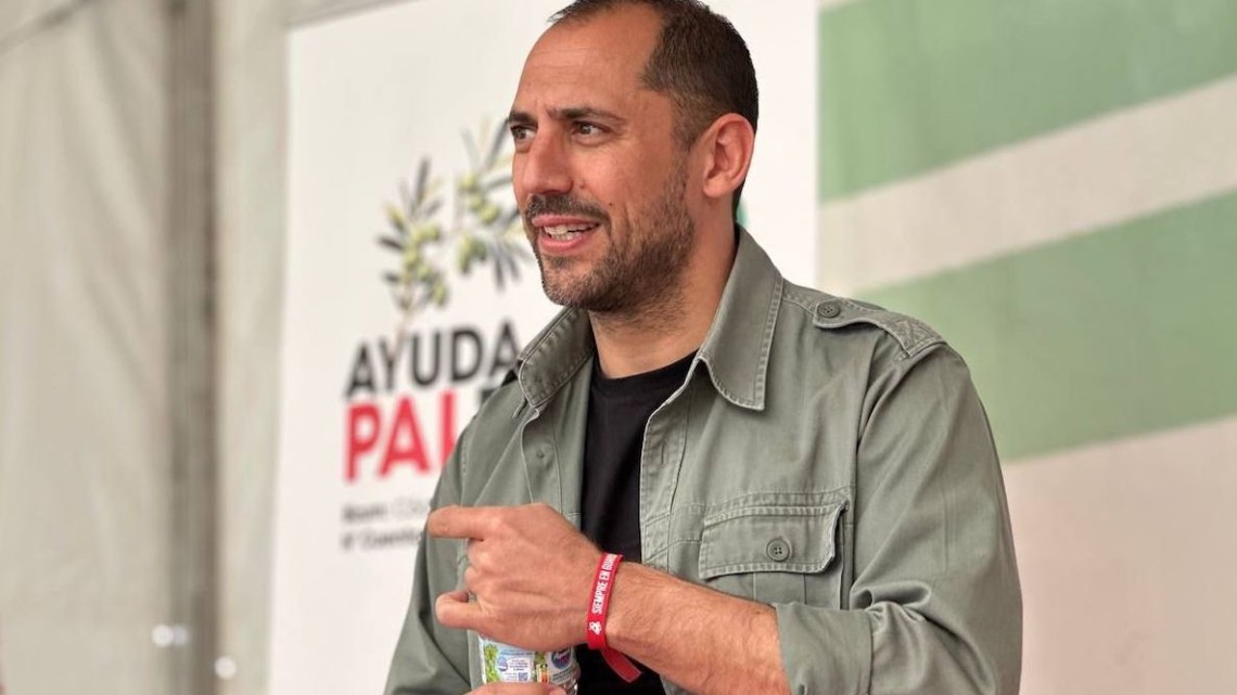 El coordinador provincial de IU, Sebastián Pérez