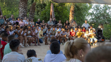 Niños y niñas participantes en el programa
