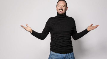 El actor y músico Alex O'Dogherty