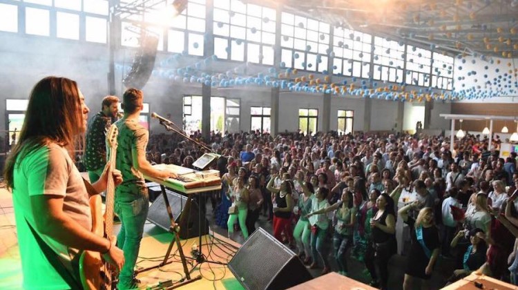 Un concierto en la Caseta de la Juventud durante la feria. Foto: Turismo Pozoblanco