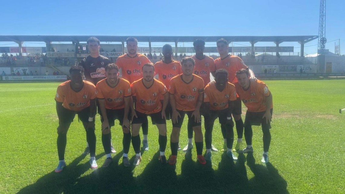 Once inicial del Pozoblanco en Coria