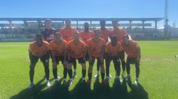 Once inicial del Pozoblanco en Coria